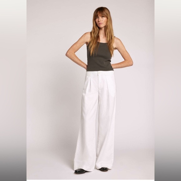 CURRENT/ELLIOTT THE MARKEY WIDE LEG WHITE
WIDE LEG JEAN SZ 28 - Picture 1 of 12